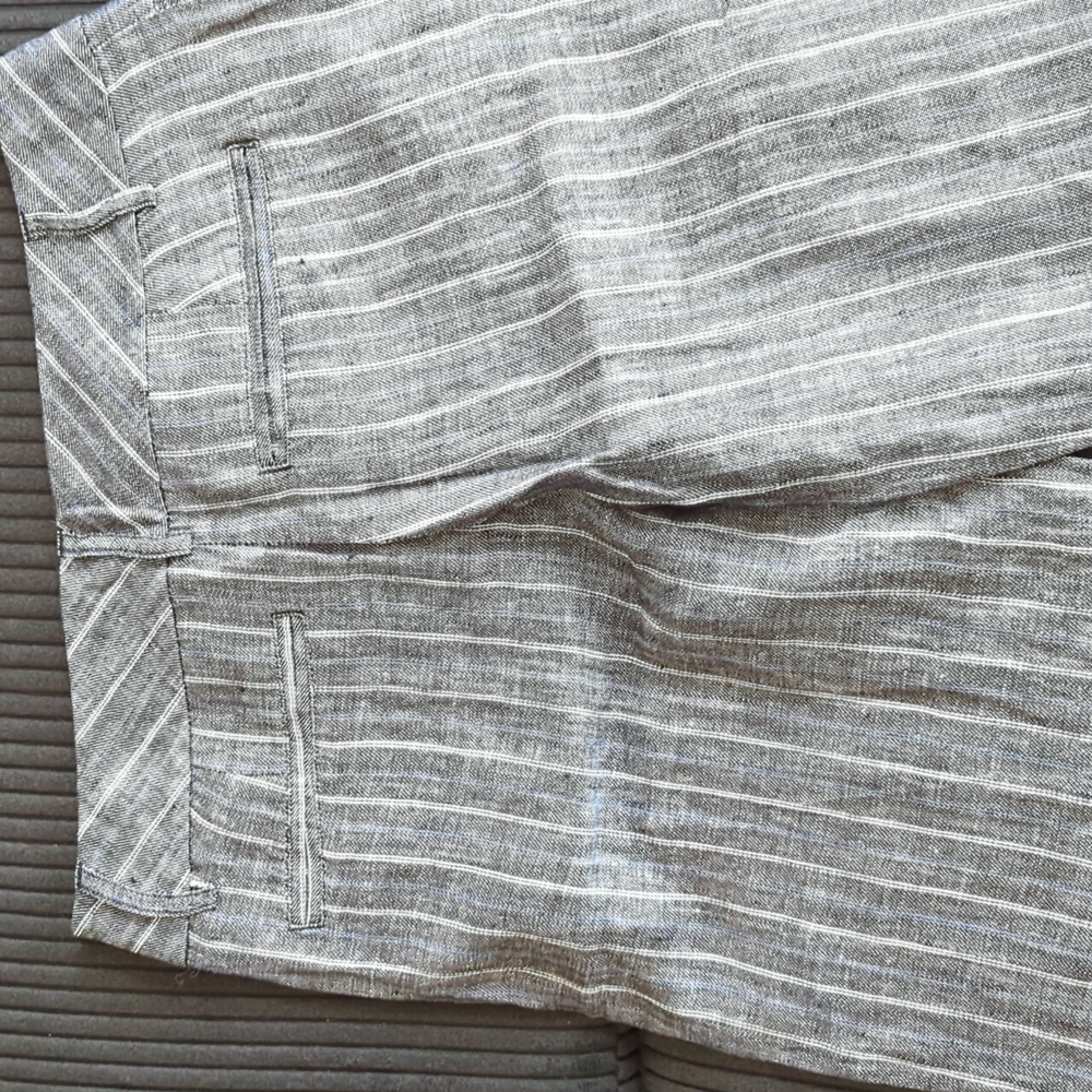 Bundle: Plaid And Patterned Shirts With Striped P… - image 3